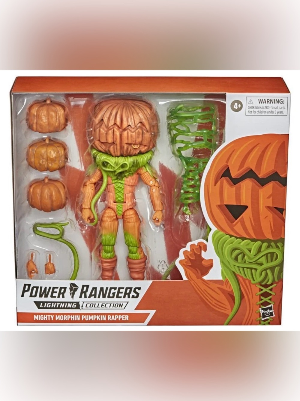 POWER RANGERS Mighty Morphin Pumpkin Rapper